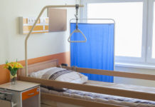 Ist Leukämie heilbar? Krankenhausbett, in dem AML Patienten liegen